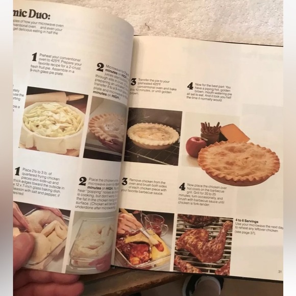Microwave Cooking From Litton 1981 Hardcover GUC Cookbook 1981 Vintage - Picture 3 of 5